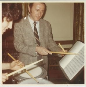 Joe Corsello with John Beer 1972
